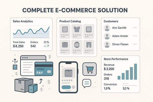 Complete e-commerce solution