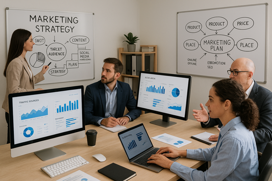 Marketing strategy workspace
