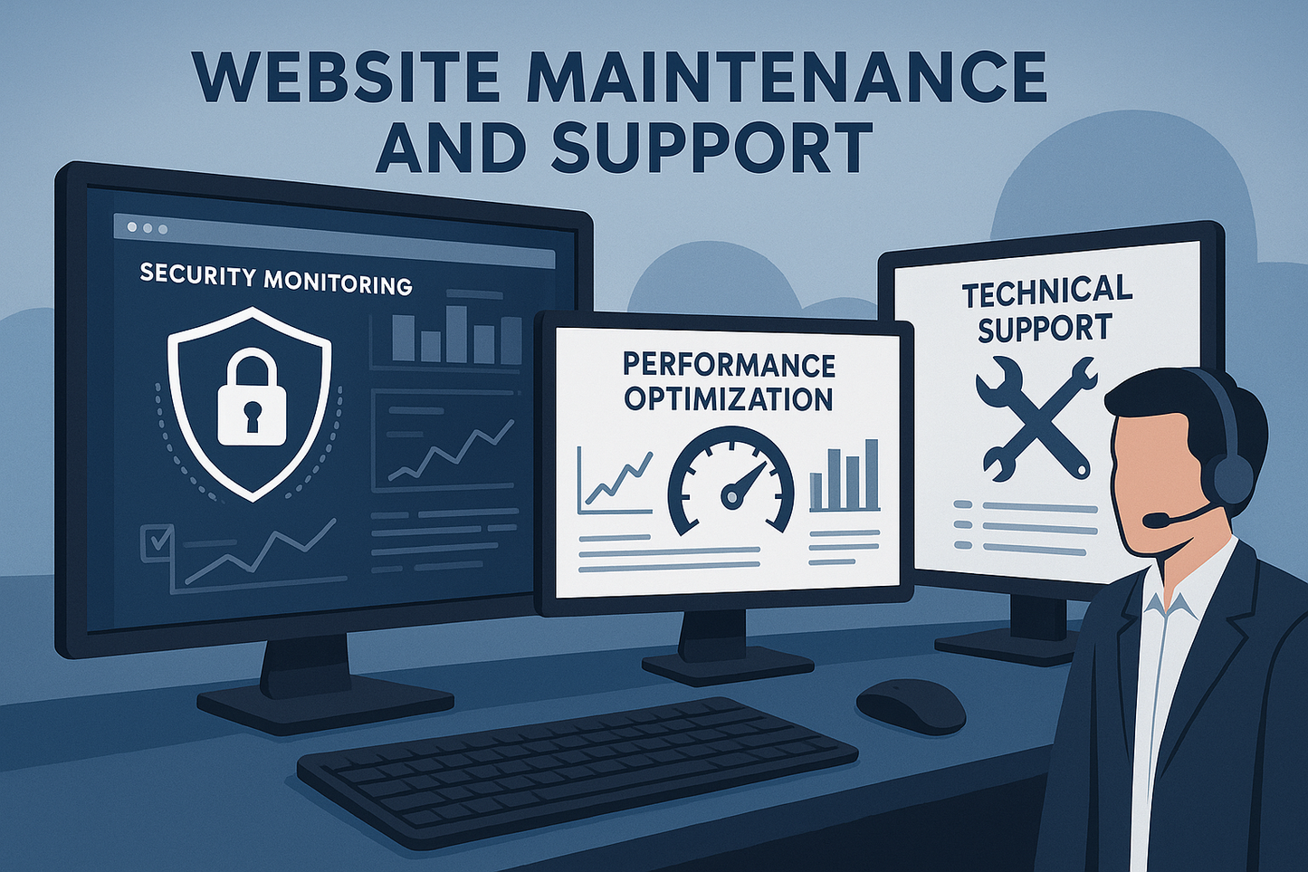 Website maintenance showcase
